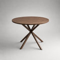 Runder Tisch aus Holz Ø 100 cm