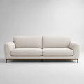 3-Sitzer Sofa Leinen Beige 210 cm