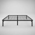 Metallbettgestell 160x200 cm Schwarzer Stahl