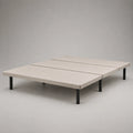 Metallbettgestell Beige 200x200 cm