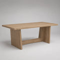 Holz Esstisch Eiche Rectangular 200x90x75 cm